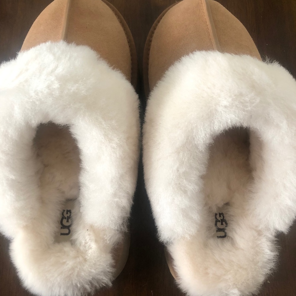 Ugg platform slippers